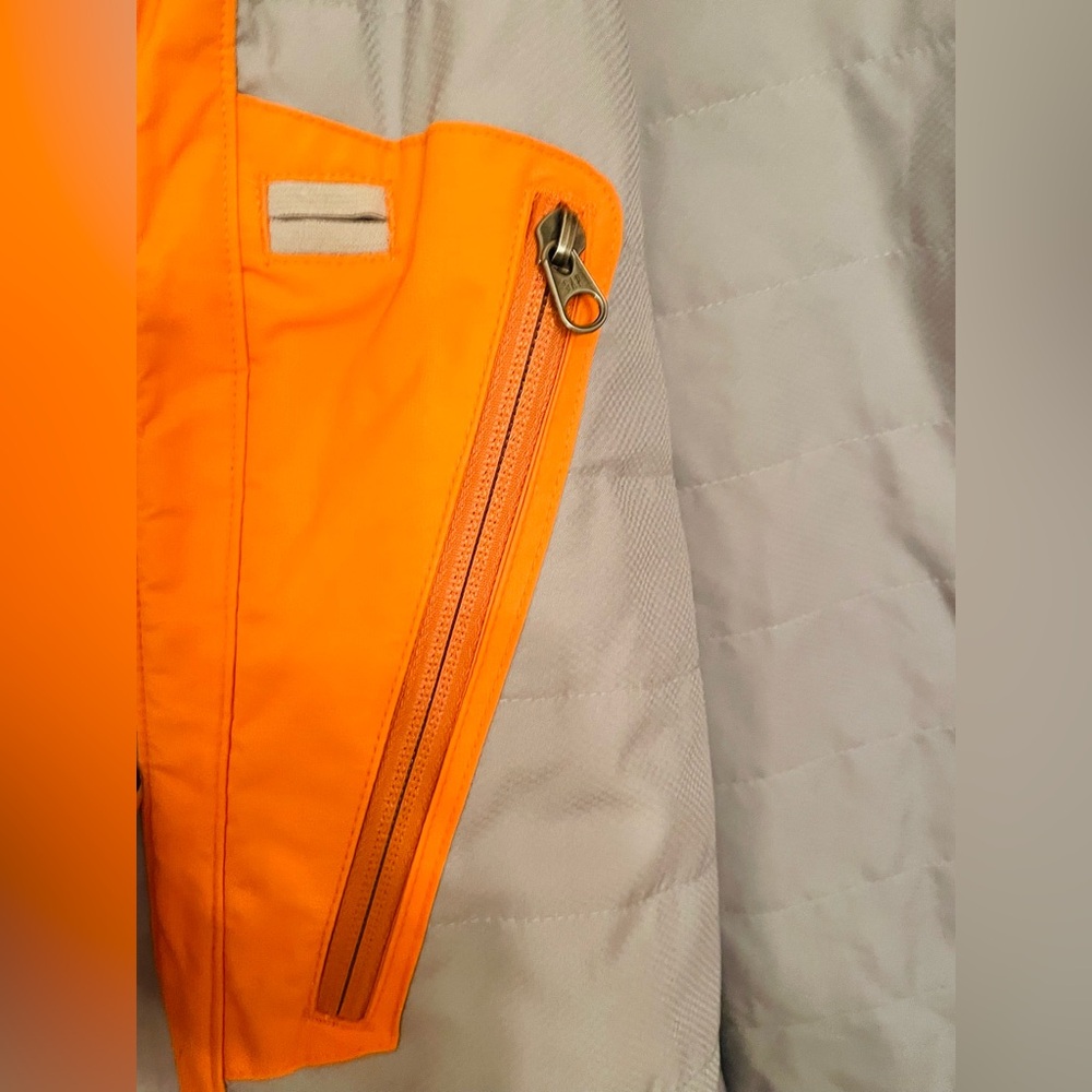 Vintage GAP Women’s Orange and Gray Light Winter Jacket: Comfortable&Warm Sz XL - Picture 5 of 11